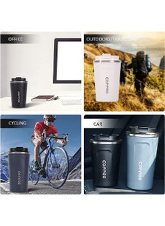 Marzo Vacuum Insulated Coffee Mug Black 510ml  - Image 5