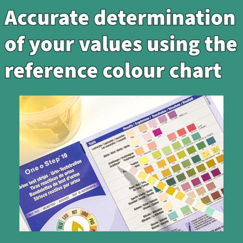 One Step 5 x Home Liver Disease Function Urine Health Check Tests - Image 3