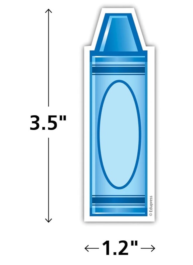 Edupress - Edupress Crayons Mini Accents (EP62664) - Image 1