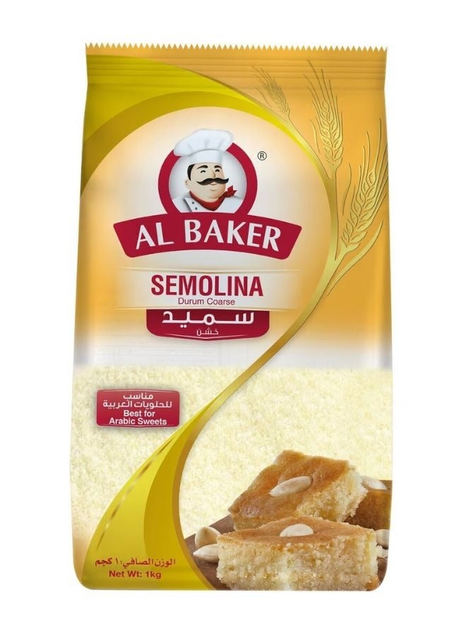 Al Baker Durum Semolina 1kg - Image 1