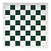 WE Games Tournament Roll Up Vinyl Chess Board Green and White - Image 2