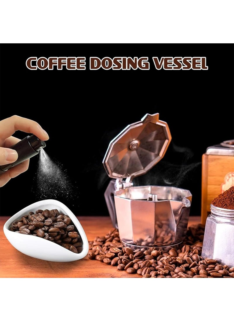 yIFeNG Coffee Bean Spray 30ml,Coffee Bar Accessories, Spray Bottle Set,Mini Portable Spray for Reducing Coffee Power Static,Portable Dispenserm,Coffee Lover Gift (Gold and Black)  - Image 2