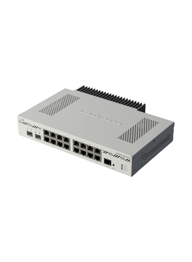 Mikrotik Cloud Core Router + With RouterOS L6 license (EU) (CCR2004-16G-2S+) White - Image 4