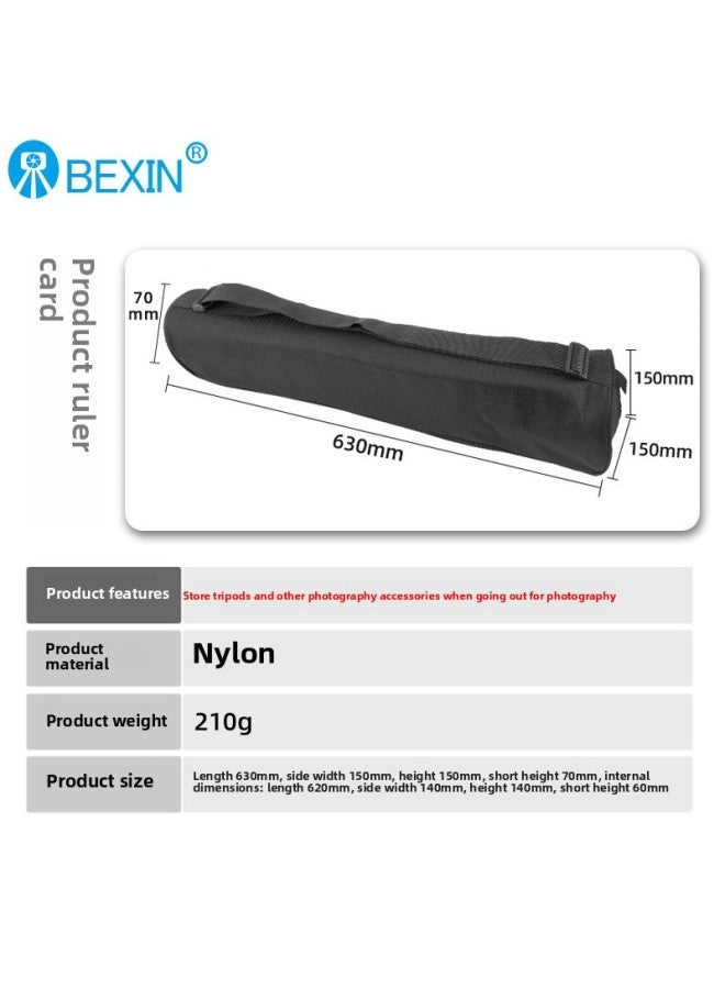 Photography Tripod Storage Bag 40cm Long Portable Shockproof Tripod Adjustable Shoulder Handbag Camera Slide-Color:BX-09  - Image 1