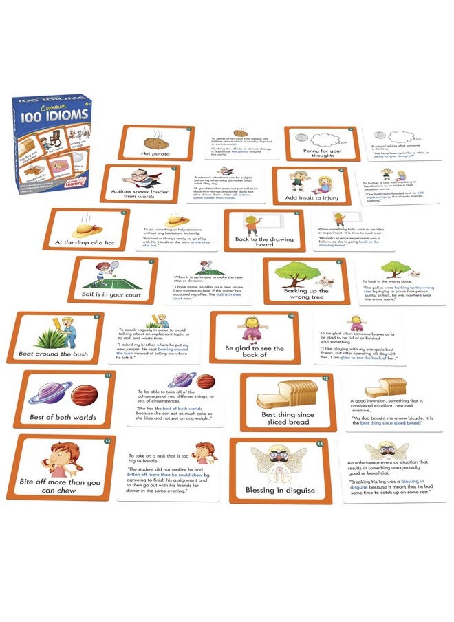 Junior Learning 100 Common Idioms, Jl473  - Image 4