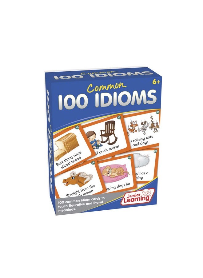 100 Common Idioms, Jl473 - pzsku/ZAB24D8CD4F9C9E496E5DZ/45/_/1734348137/fa09b120-3455-4493-baea-eca58c7f1c9b