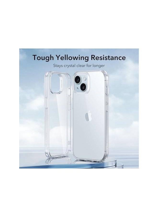 ESR - Clear Case Compatible With Iphone 15 Case Shockproof Thin Cover Yellowing Resistant Slim Transparent Tpu Phone Case Zero Series Clear - Image 1