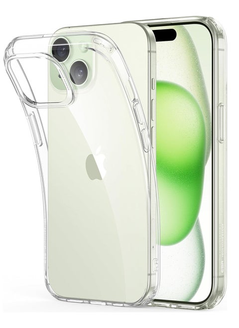 Clear Case Compatible With Iphone 15 Case Shockproof Thin Cover Yellowing Resistant Slim Transparent Tpu Phone Case Zero Series Clear
