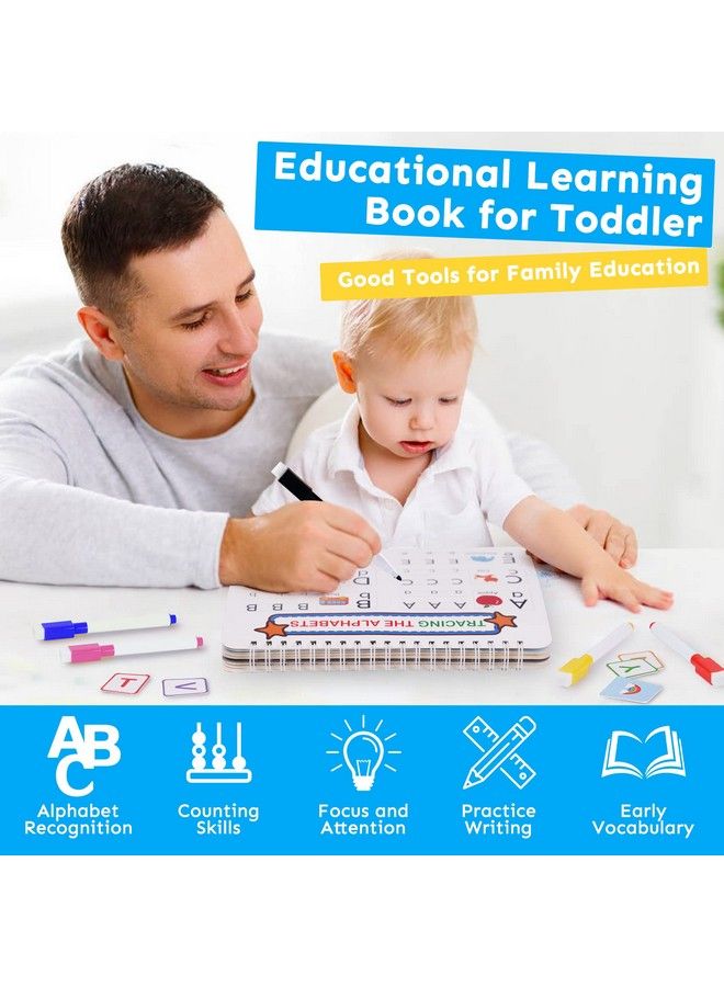 HAN-MM Montessori Preschool Learning Activities Newest 30 Themes Busy Book Preschool Workbook Activity Binder Montessori Toys For Toddlers Autism Learning Materials And Tracing Coloring Book - Image 5