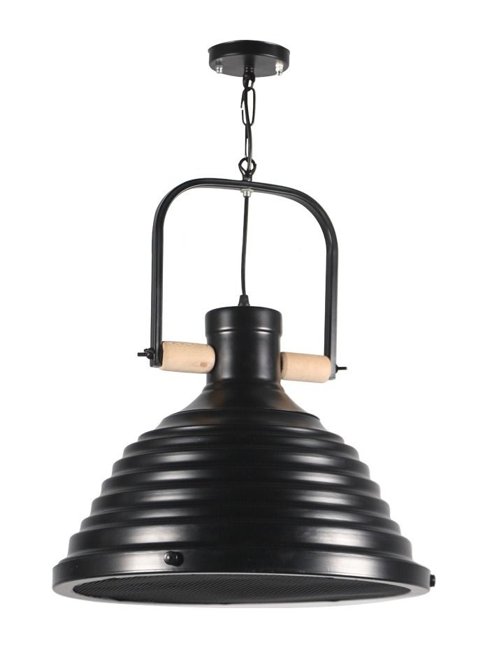 El Rawda Lighting Tassel Ceiling Lamp | modern decorative LED E27 pendant light ceiling lamp hanging | suitable for any room | Color: Black | Size: 65x40 cm - Image 2