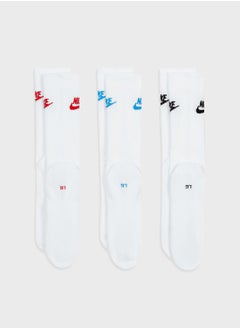 Nike 3 Pack Everyday Essential Crew Socks  - Image 3