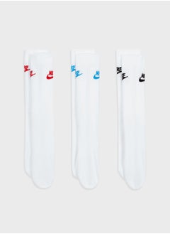 Nike 3 Pack Everyday Essential Crew Socks  - Image 4