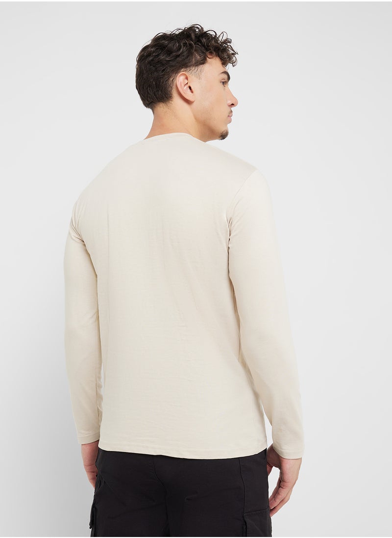Seventy Five Basics Graphic Long Sleeve T-Shirt  - Image 2