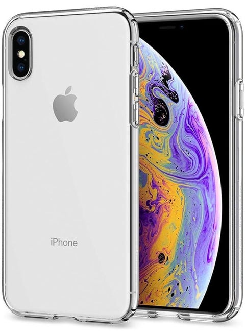 Liquid Crystal Case Designed For Iphone Xs Crystal Clear