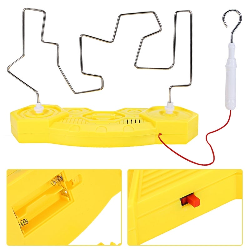 Electromagnetic Maze Toy: High-quality Plastic & Metal, Smooth Rounded Edges - Brain Stimulating Toy With Bright Colors for Toddlers & Kids Early Learning - Image 2