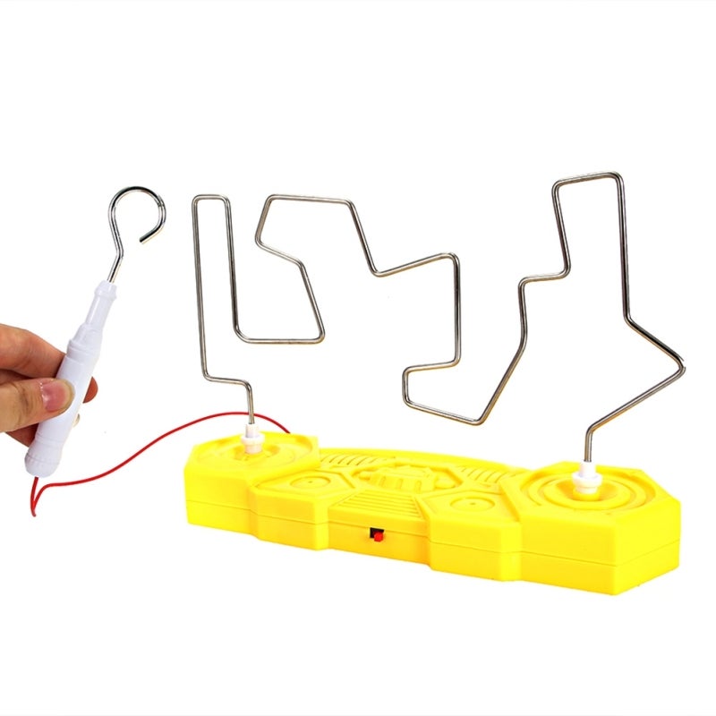 Electromagnetic Maze Toy: High-quality Plastic & Metal, Smooth Rounded Edges - Brain Stimulating Toy With Bright Colors for Toddlers & Kids Early Learning - Image 3