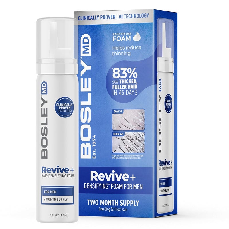 BosleyMD Mens Revive  Densifying Treatment Foam