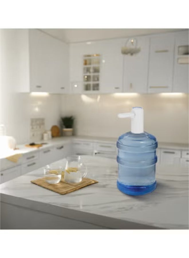 GREEN LION Auto Water Pump Foldable Water Dispenser / Water Inlet Pipe 50 Cm / Battery 1200mAh / Charging Port Type-C / LED Indicator / Pump Power 2.2–2.4L/min - White - Image 2