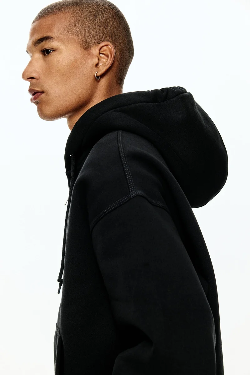 H&M Oversized Fit Zip-through hoodie
