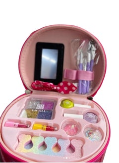Kids Toys Pretty in Pink Makeup Kit Stylish Storage Case for Beauty Essentials  - Image 3