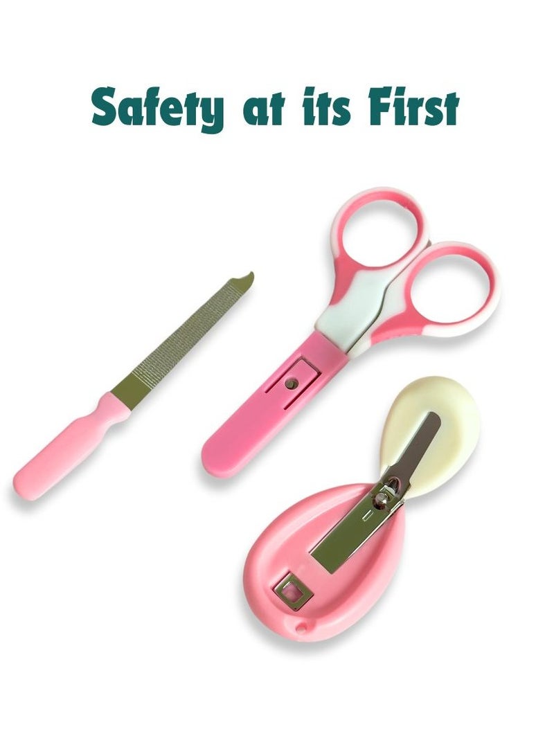 turtees Manicure Pedicure Kit Set for Babies Toddlers Baby Care Products Baby Grooming Kit for New Born Boy and Girl 20 Grams Multicolor Pack of 1 - Image 2