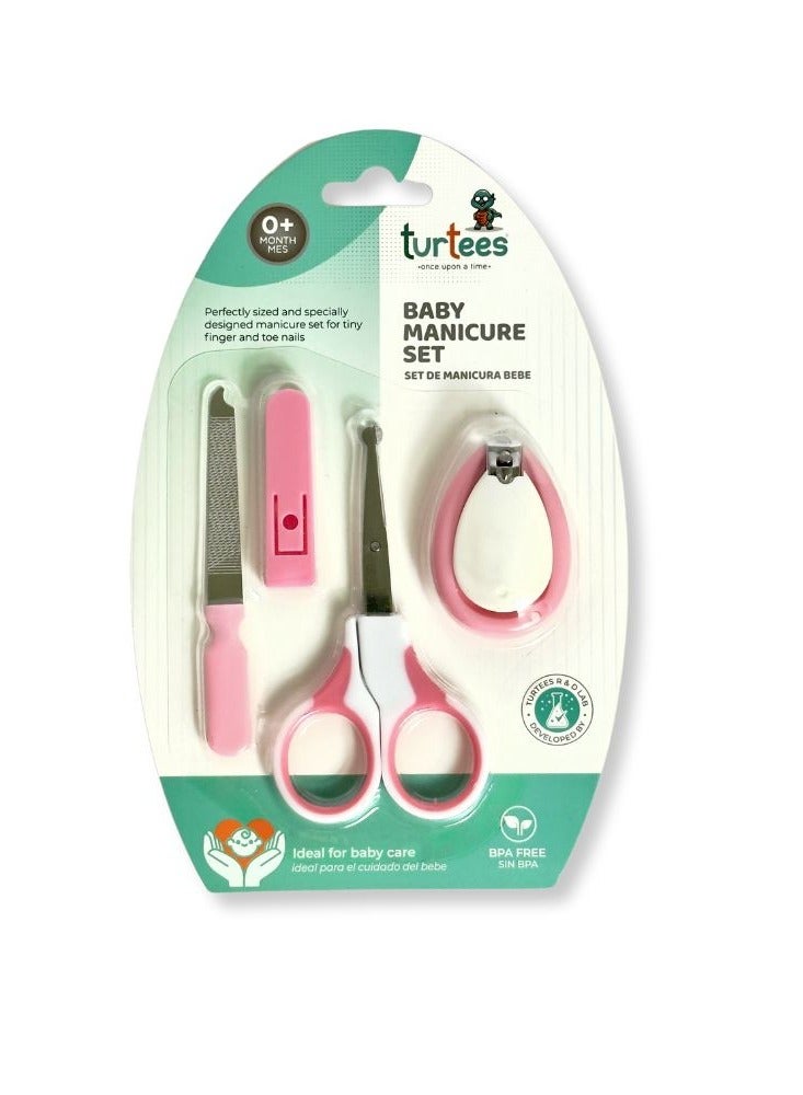 turtees Manicure Pedicure Kit Set for Babies Toddlers Baby Care Products Baby Grooming Kit for New Born Boy and Girl 20 Grams Multicolor Pack of 1 - Image 3