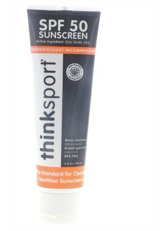 Thinksport Think Sunscreen SPF 50+, 3 FZ  - Image 3