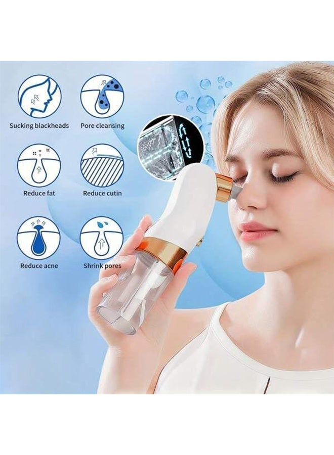 JS Super Micro Bubble Beauty Instrument, Blackhead Remover Pore Vacuum Cleaner, Facial Pore Cleaner with 3 Suction Powers, Blackhead Extraction Tool for Deep Cleansing and Exfoliation - Image 5
