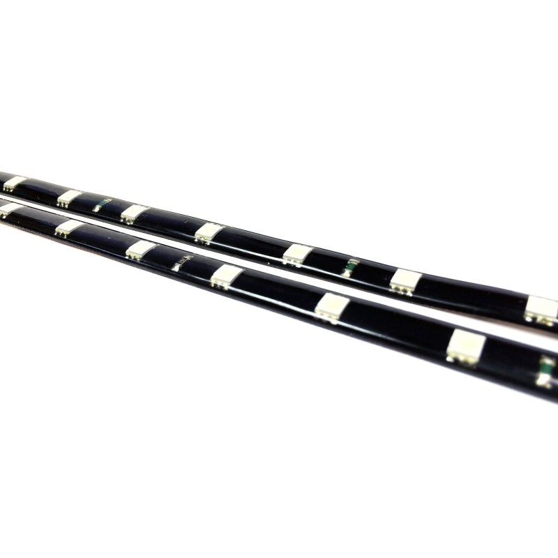SOCAL-LED LIGHTING 30cm 12" Purple Flexible LED Strips High Power Bright 5050 12 SMD Car DRL Under Dash Accent Light, Waterproof, Cuttable, Pack of 2 - Image 3