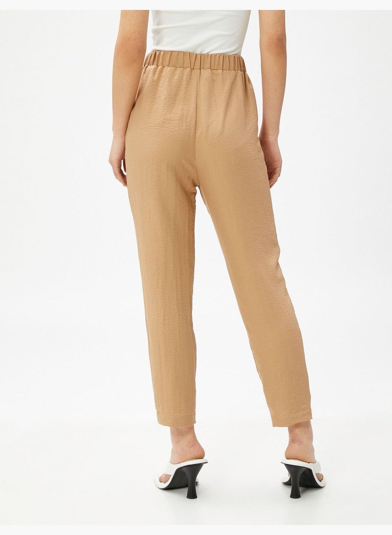 KOTON Drawstring Relax Trousers - Image 4