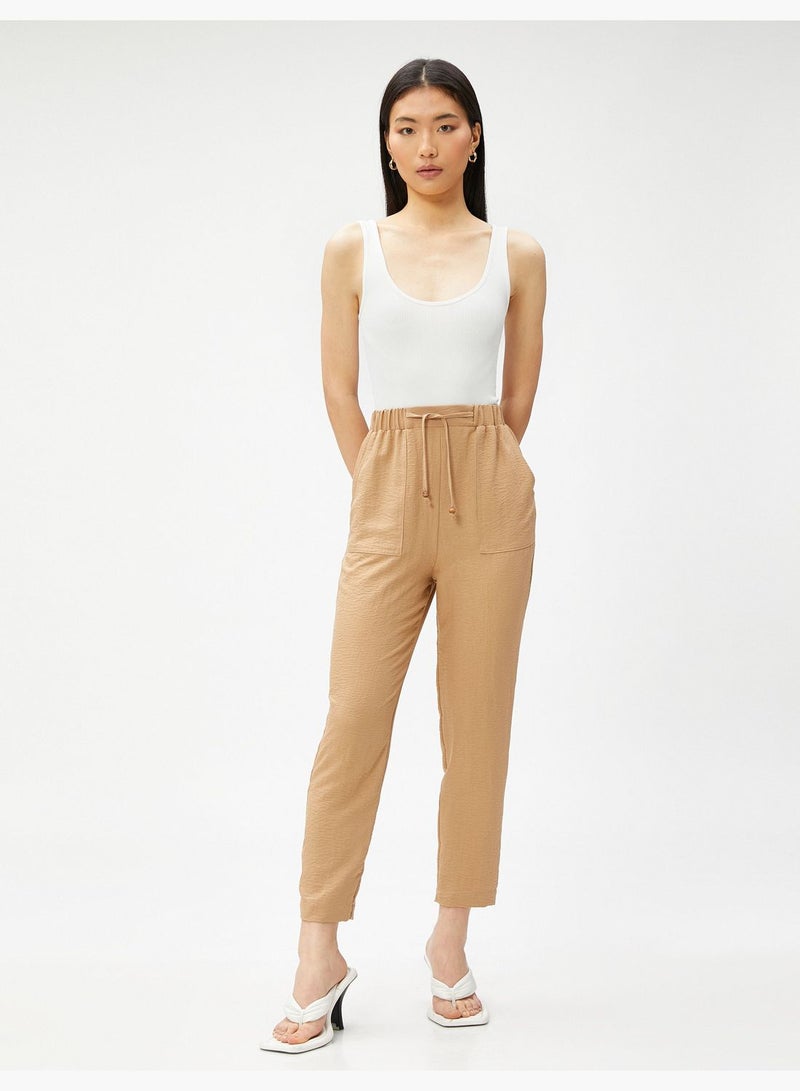 KOTON Drawstring Relax Trousers - Image 2