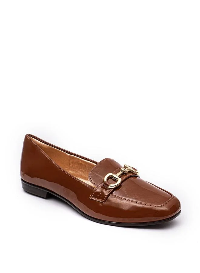 فايور Glossy Horsebit Loafer BLG 005