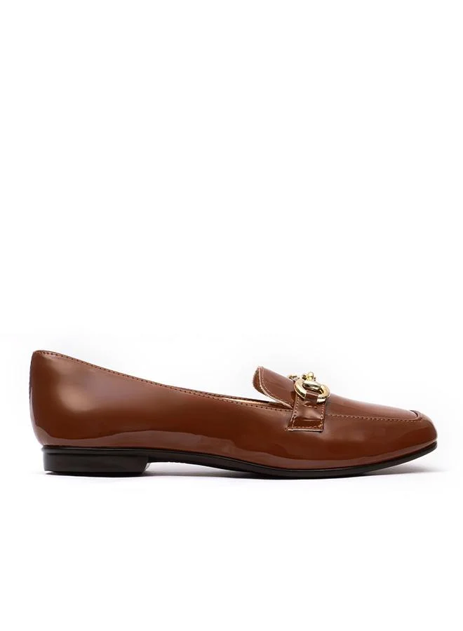 فايور Glossy Horsebit Loafer BLG 005