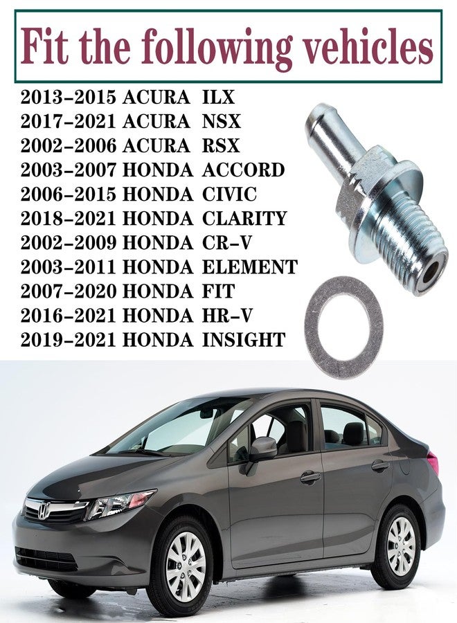BEONEO 045-0357 17130-PND-A01 For Honda CRV Accord Elemant Civic PCV Valve Clarity CR-V HR-V Insight-Positive Crankcase Ventilation Valve 17130PNDA01 0450357 17130RBBA01 17130-RBB-A01 1.5 1.8 2.0 2.4L - Image 2