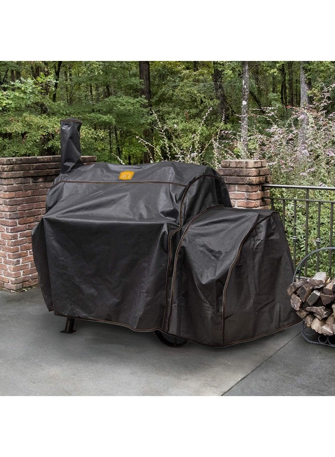 OKLAHOMA JOE'S Oklahoma Joe’s Highland Offset Smoker Cover, Black  - Image 2