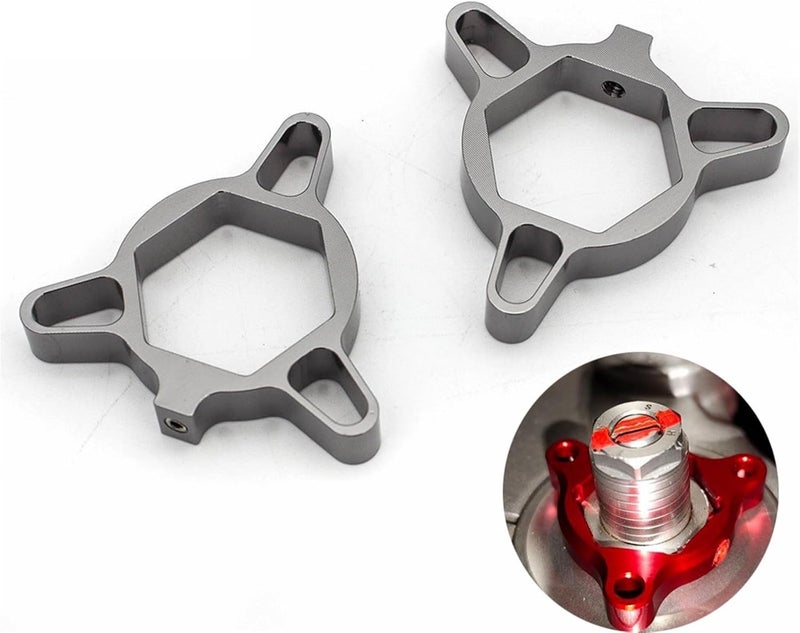 Wivplex 22mm Gold Suspension Fork Preload Adjuster - Image 2