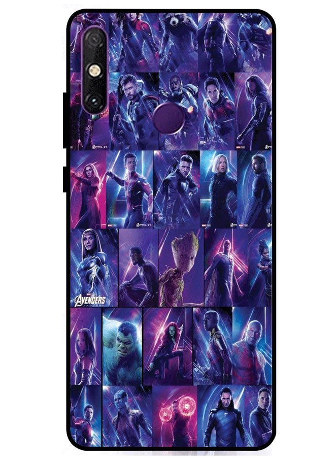 EYE CATCH Protective Case Cover For Huawei Enjoy 20E Avengers Character Multicolor - Image 1