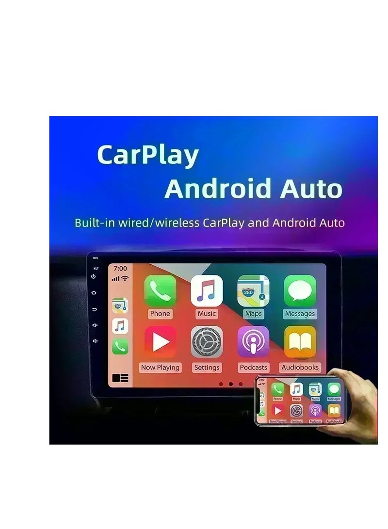 ام ان تي شاشة تويوتا كورولا 2014-2016 هي جزء من نظام المعلومات والترفيه في السيارة يعمل بنظام التشغيل Android ويدعم ميزات مثل Apple CarPlay وAndroid Auto، مما يتيح لك توصيل هاتفك الذكي بسهولة كما أنها توفر دقة عالية تصل إلى 1080 بكسل، مما يجعلها ممتازة لعرض المعلومات والخرائط بوضوح - Image 3