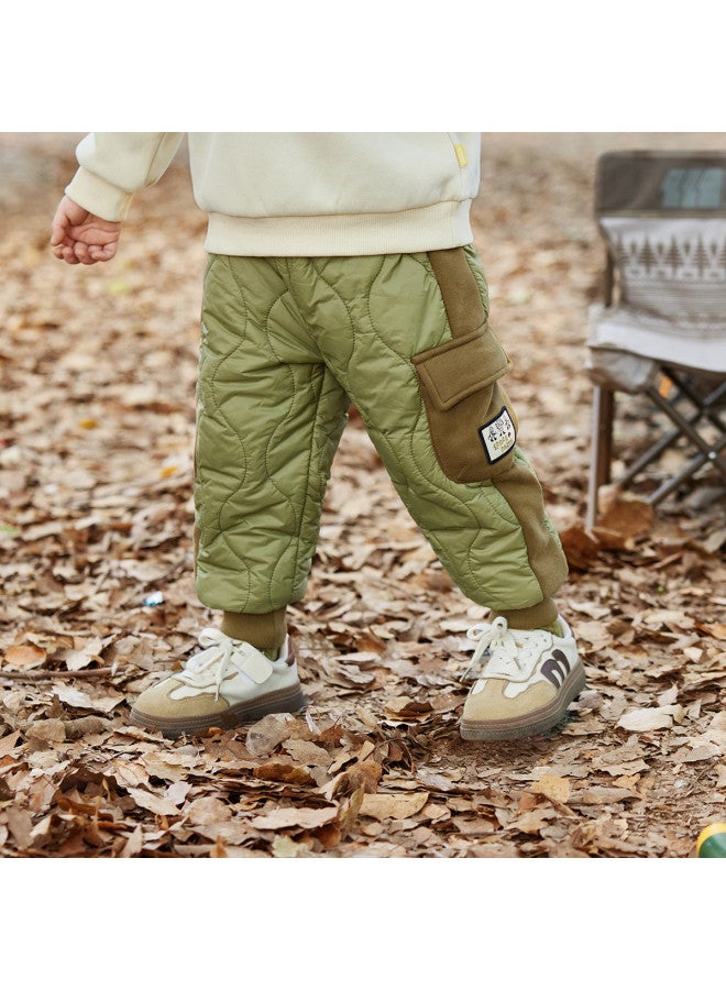 Doodle Home kids' Cotton Padded Pants - Winter Thickened Boys' Insulated Trousers, Stylish Girls' Clothing, Children's Apparel - Image 5
