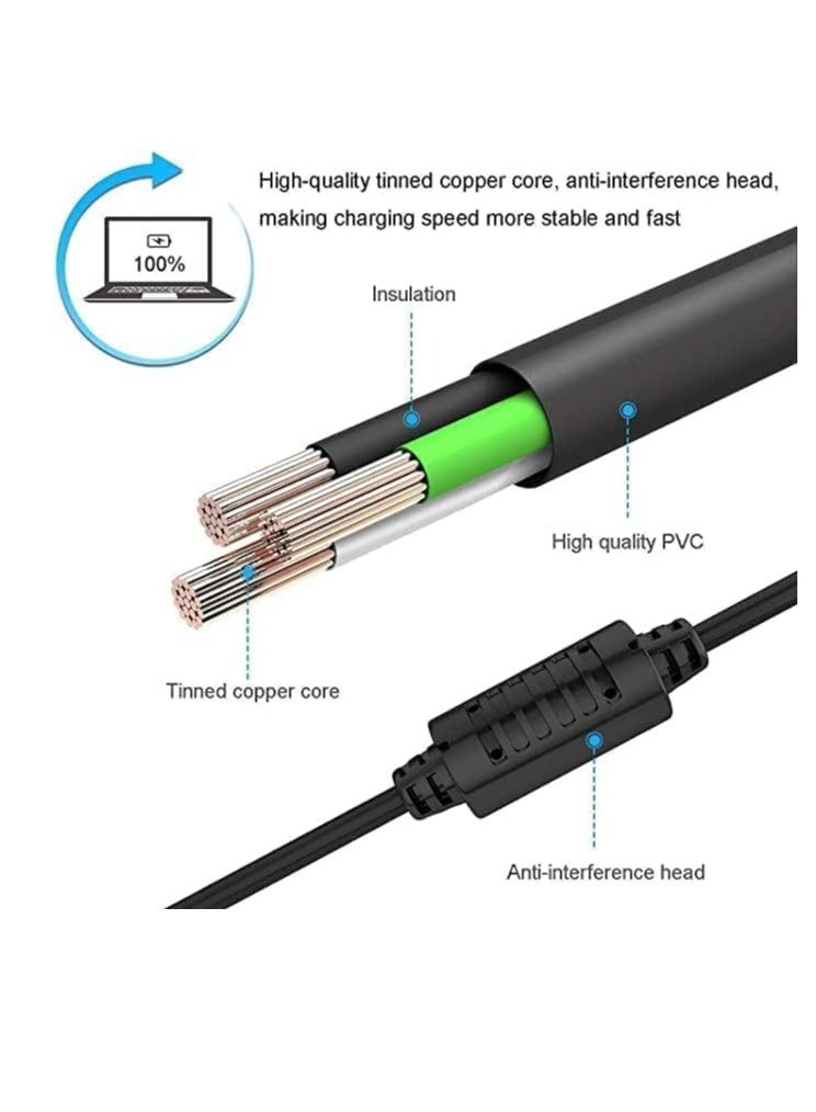 Generic 19V 3.24A 65W Laptop Charger for Acer Notebook Computer PC Power Cord Supply Lead AC Adapter Aspire Nitro Spin Travel Mate series Connector: 5.5 x 1.7mm  - Image 3
