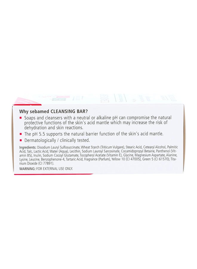 Sebamed Soap Free PH 5.5 Cleansing Bar Pack Of 2 white 150grams - Image 2