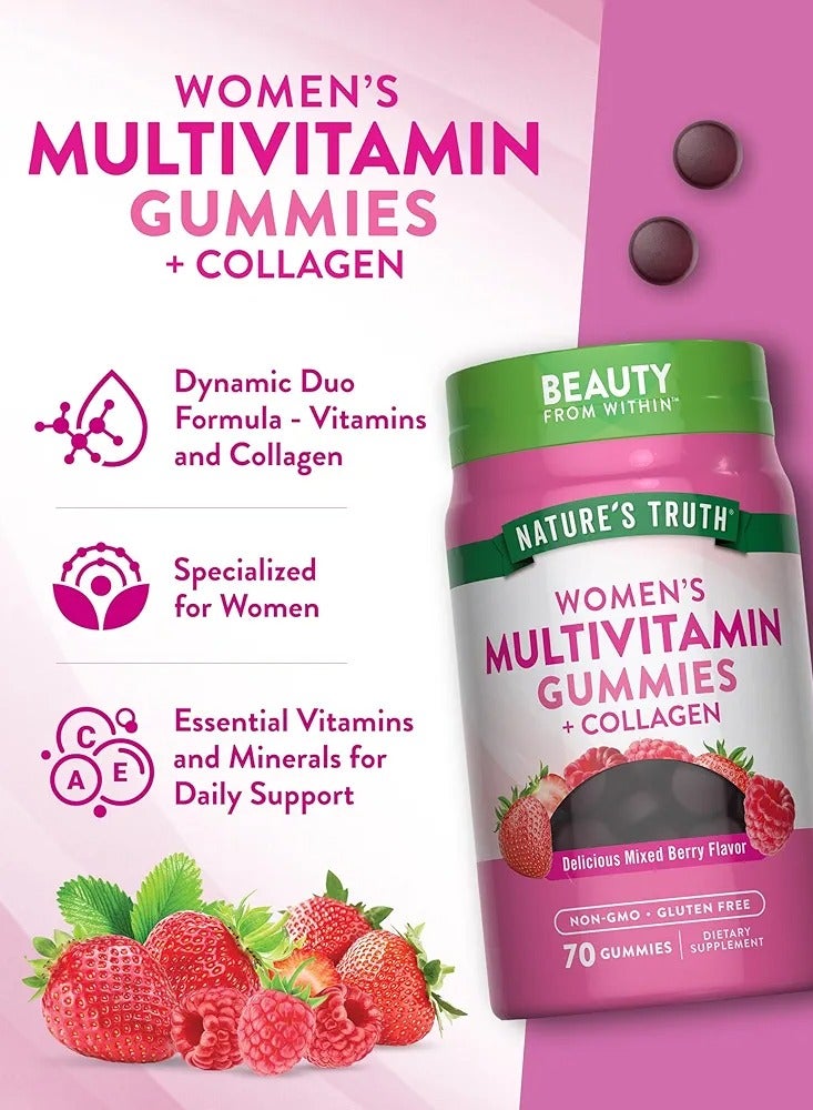 نايتشورز تروث علكات الفيتامينات المتعددة للسيدات - Image 4