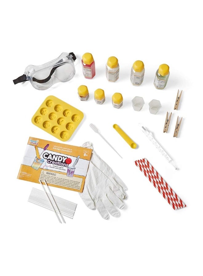 hand2mind hand2mind Candy Creations Science Lab Kit, Make Lollipops, Gelatin and Candy Molds, Candy Making Kit for Kids, Gummy Bear Maker, Food Science Kit, Homeschool Supplies, 20 Hands-On Activities - Image 5