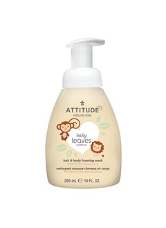 Attitude Baby Leaves 2-In-1 Hair And Body Foaming Wash - Pear Nectar  - Image 1