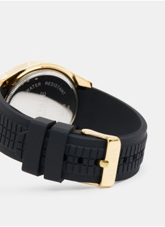 Royale Royale Executive Men's Rubber Strap Arabic Watch  - Image 4
