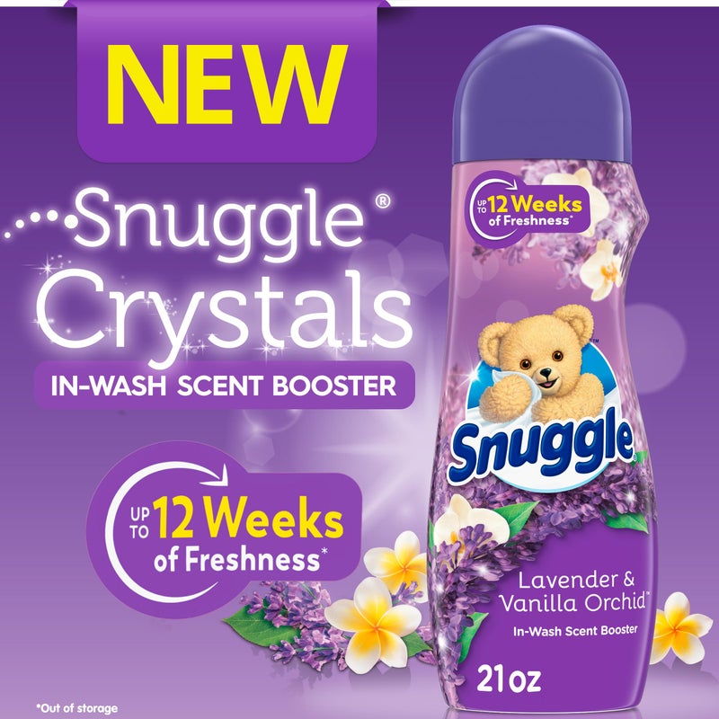 Snuggle In Wash Scent Booster, Lavender & Vanilla Orchid, 21 Ounce (Pack of 4) - Image 2