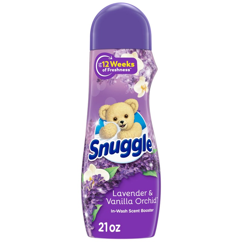Snuggle In Wash Scent Booster, Lavender & Vanilla Orchid, 21 Ounce (Pack of 4) - Image 1