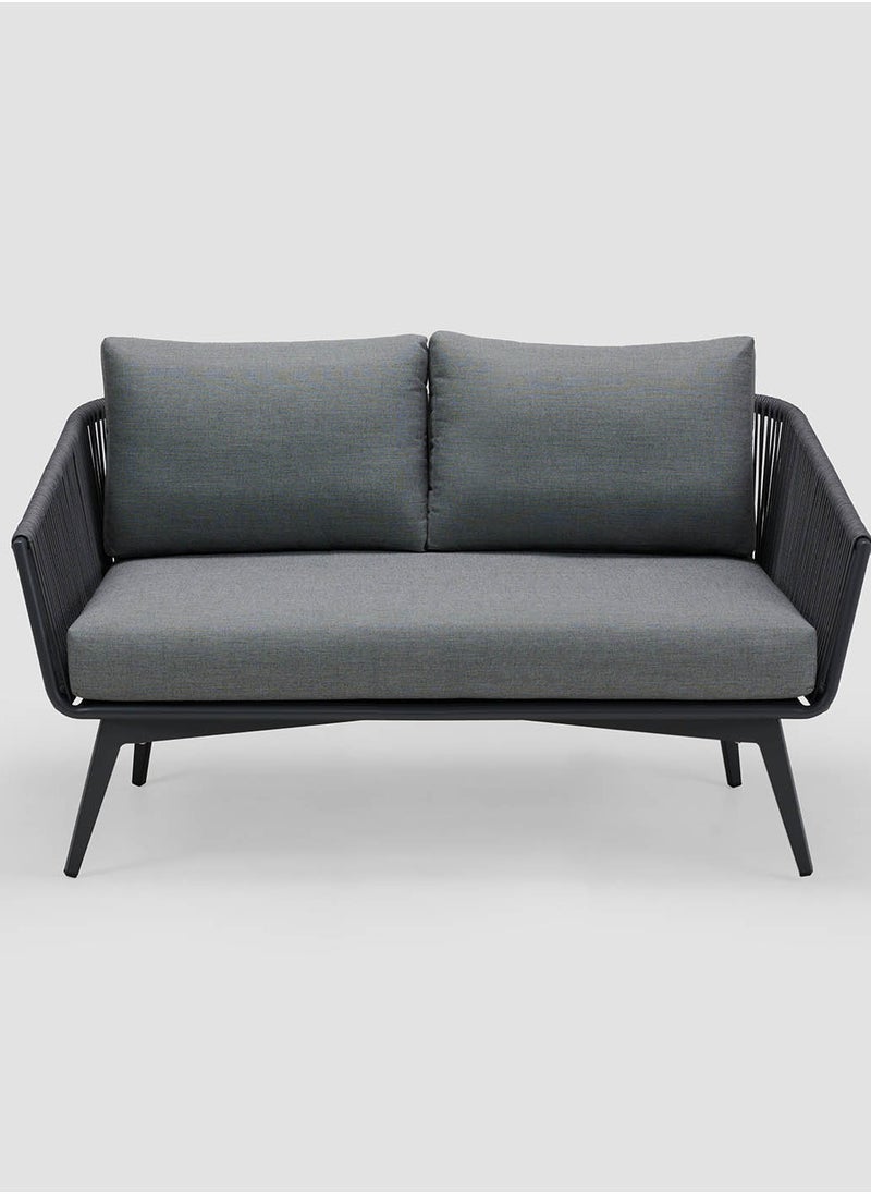 AL HUZAIFA FURNITURE Diva Outdoor 2 Seater Sofa Rope  - Image 1