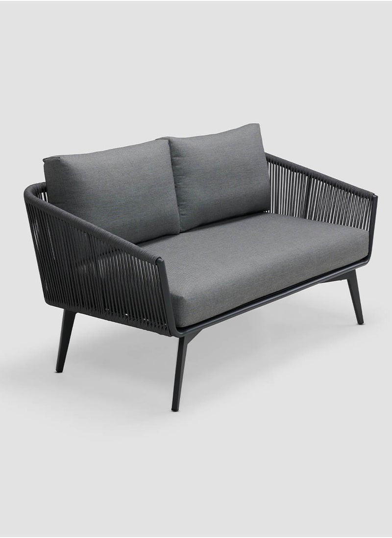 AL HUZAIFA FURNITURE Diva Outdoor 2 Seater Sofa Rope  - Image 2
