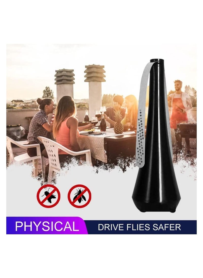 Excefore - Fly Fans for Tables, Ultra-Silent Fly Repellent Mosquito Repellent Fan,Lightweight Eco-Friendly for Outdoor Picnic Camping Meal Home Hotel, Outdoor Dinner, Party, BBQ, Keep Flies Bug Away Tables - Image 1